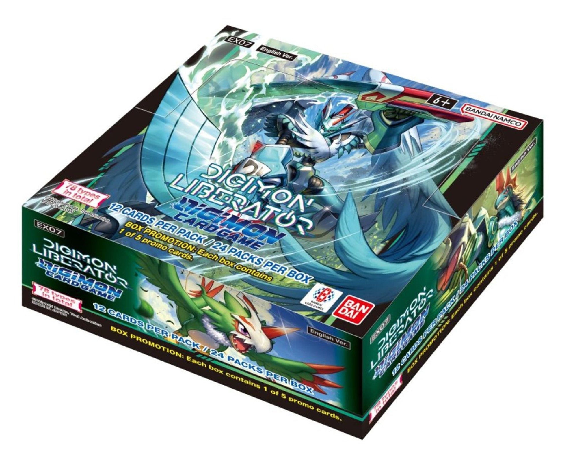 Digimon Card Game: Digimon Liberator (EX07) Booster Box