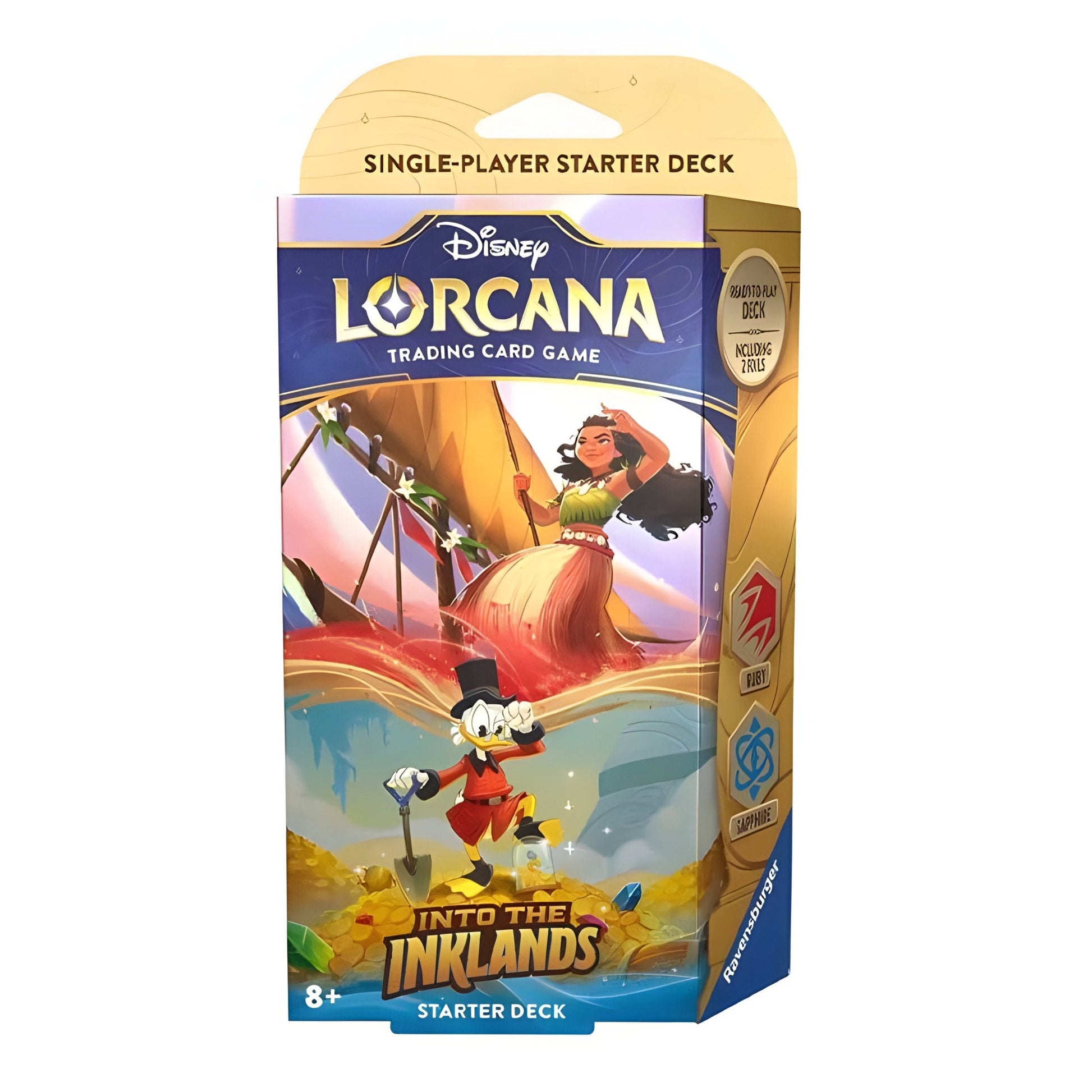 Disney Lorcana: Into The Inklands Starter Deck - Moana and Scrooge McDuck