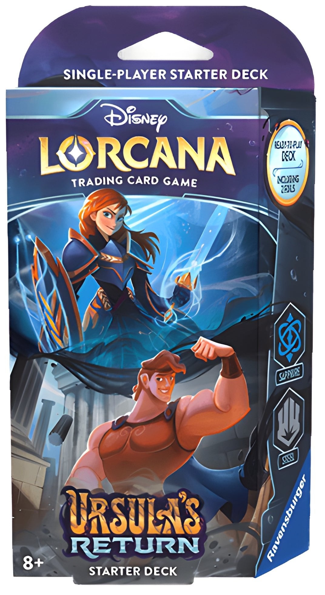 Disney Lorcana: Ursula's Return Starter Deck - Anna & Hercules