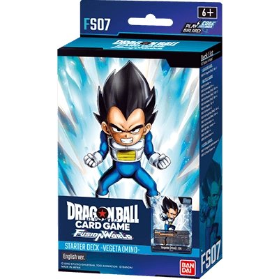Dragon Ball Super CG: Fusion World - Vegeta Mini Starter Deck (FS07)