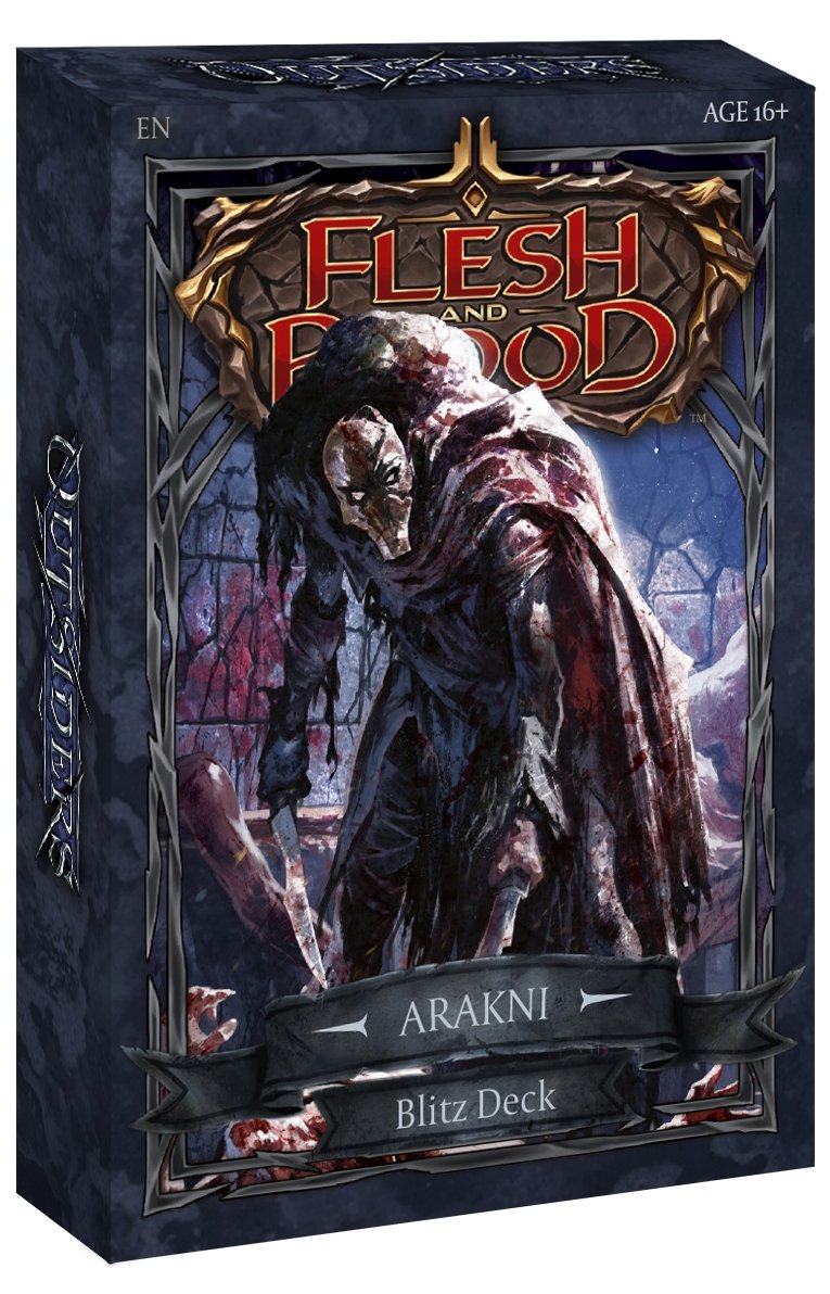 Flesh And Blood TCG: Outsiders - Arakni Blitz Deck