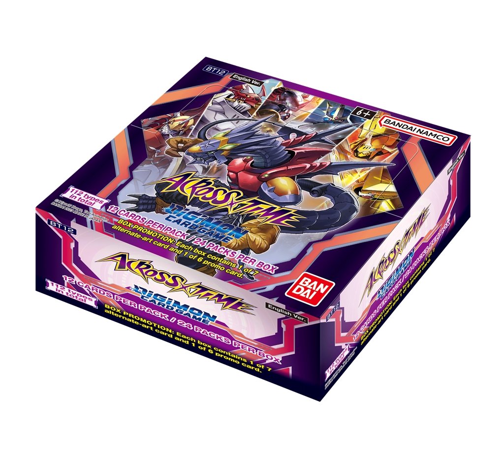 Digimon Card Game: Across Time (BT12) Booster Box