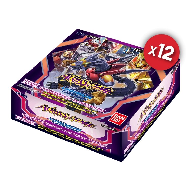 Digimon Card Game: Across Time (BT12) Case