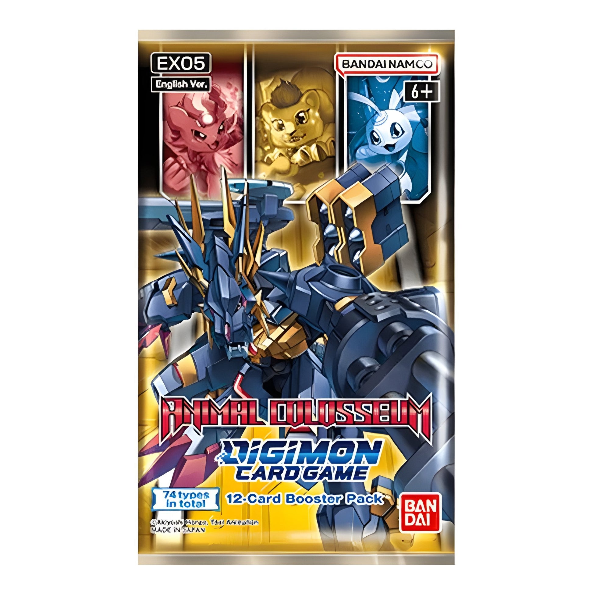 Digimon Card Game: Animal Colosseum (EX05) Case (12 Booster Boxes)