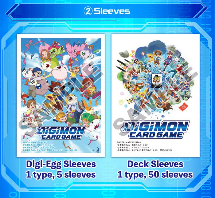 Digimon Card Game: Animation Series 25th Anniversary Set (PB-20)