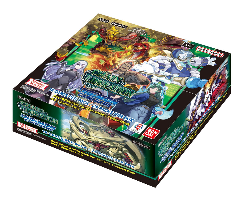 Digimon Card Game: Chain Of Liberation (EX-08) Booster Box