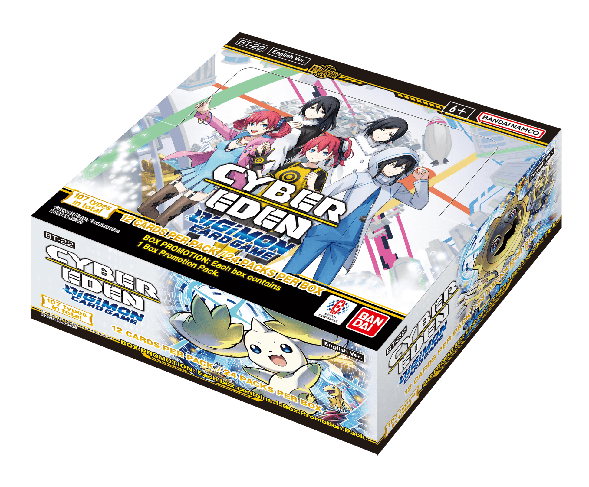 Digimon Card Game: Cyber Eden Booster Box (BT22)
