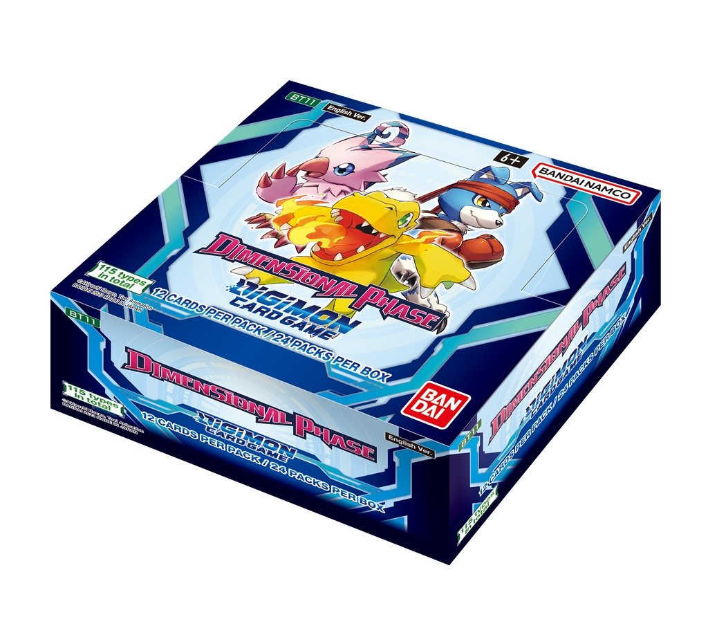 Digimon Card Game: Dimensional Phase (BT11) Booster Box
