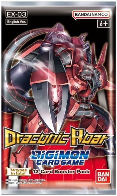 Digimon Card Game: Draconic Roar (EX-03) Booster Pack