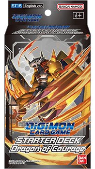 Digimon Card Game: Starter Deck Dragon of Courage (ST15)