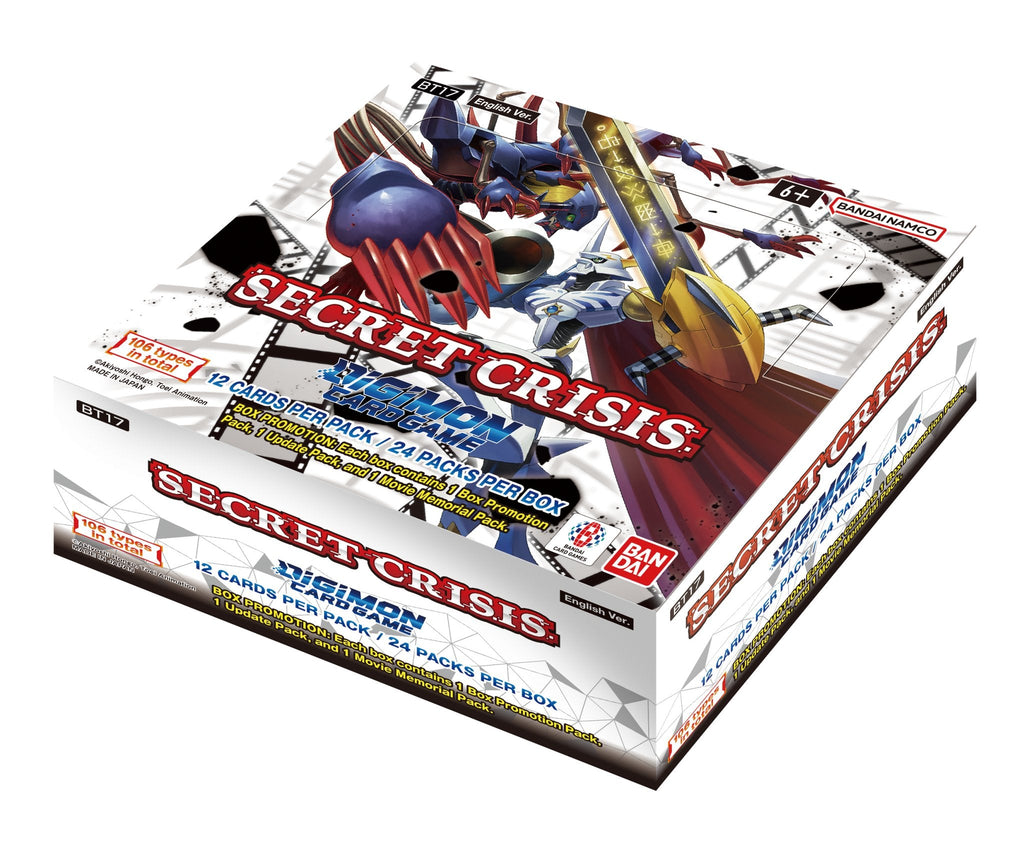 Digimon Card Game: Secret Crisis (BT17) Booster Box