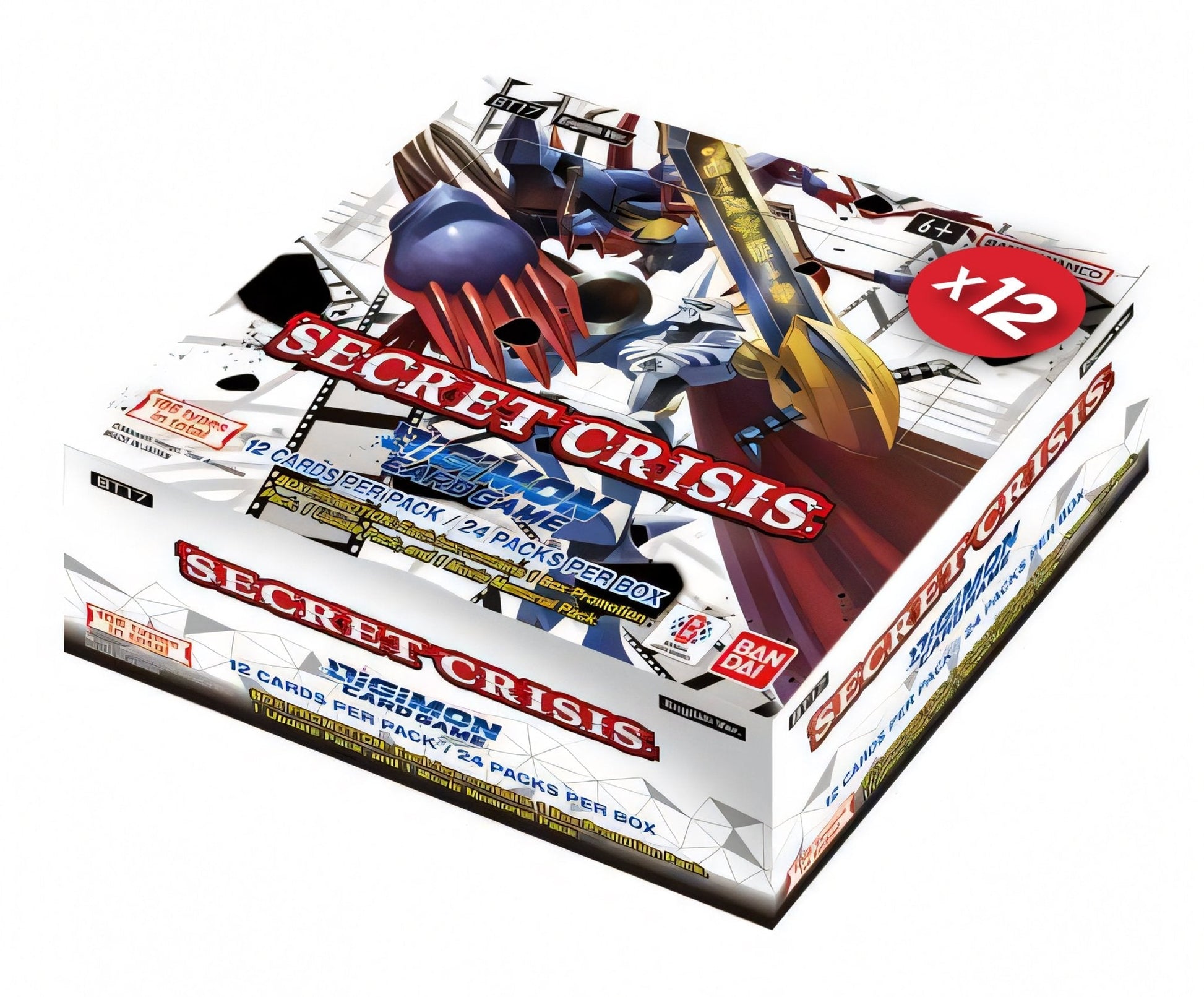 Digimon Card Game: Secret Crisis (BT17) Sealed Case
