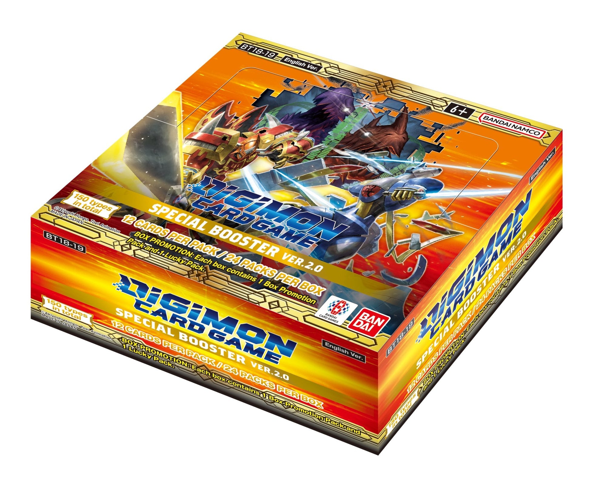Digimon Card Game: Special Booster Ver.2.0 (BT18-19) Booster Box
