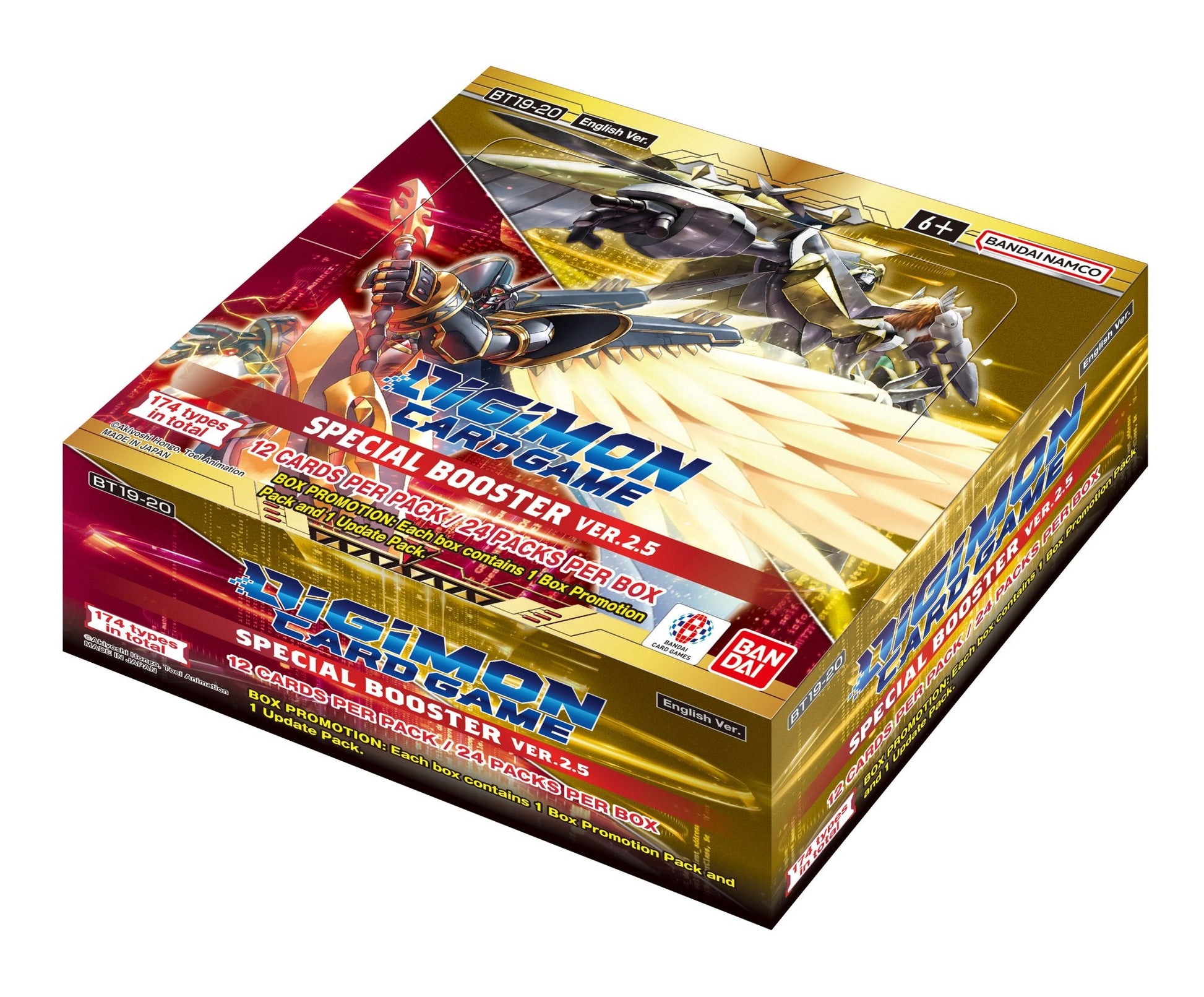 Digimon Card Game: Special Booster Ver.2.5 (BT19-20) Booster Box