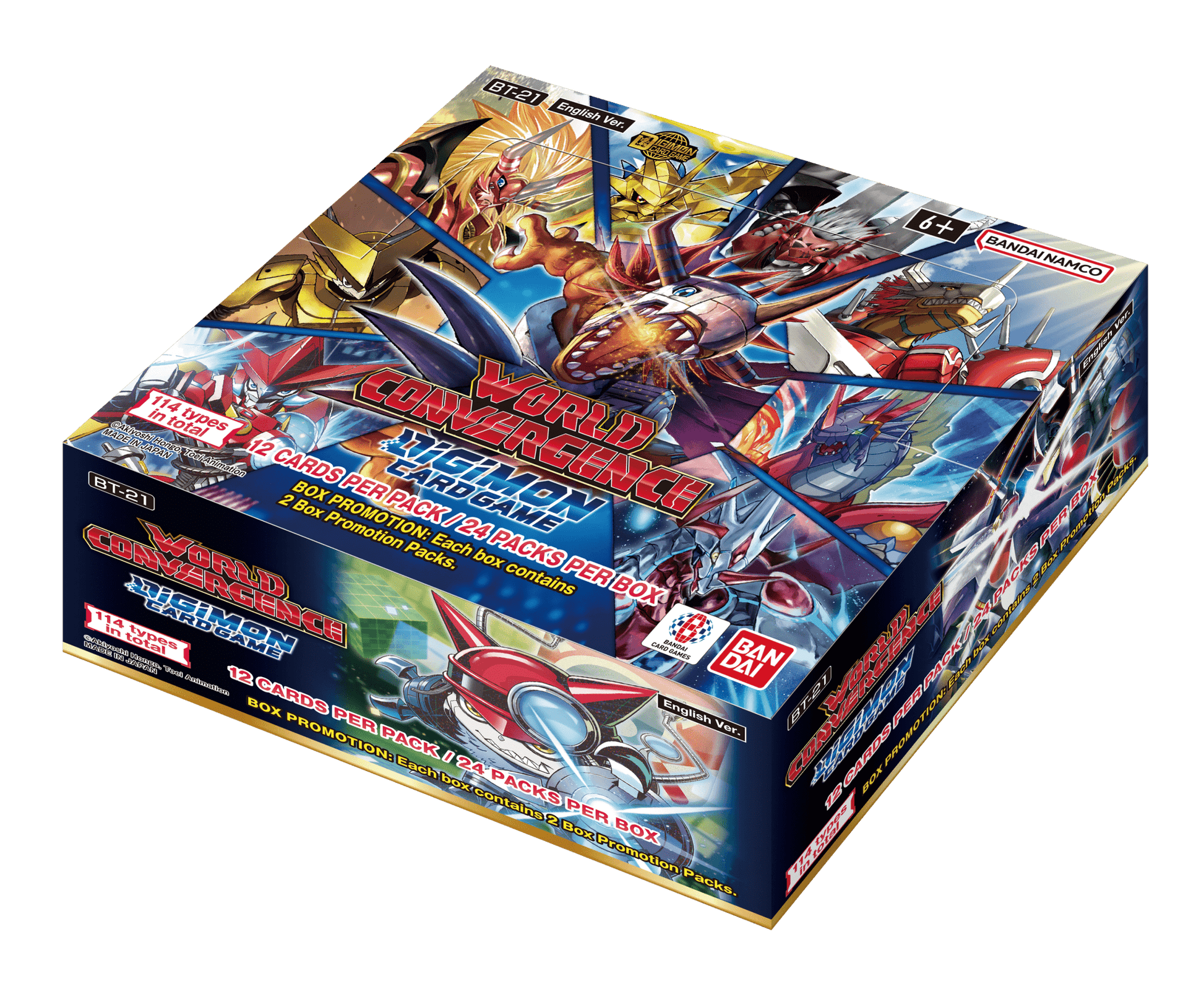 Digimon Card Game: World Convergence Booster Box (BT21)