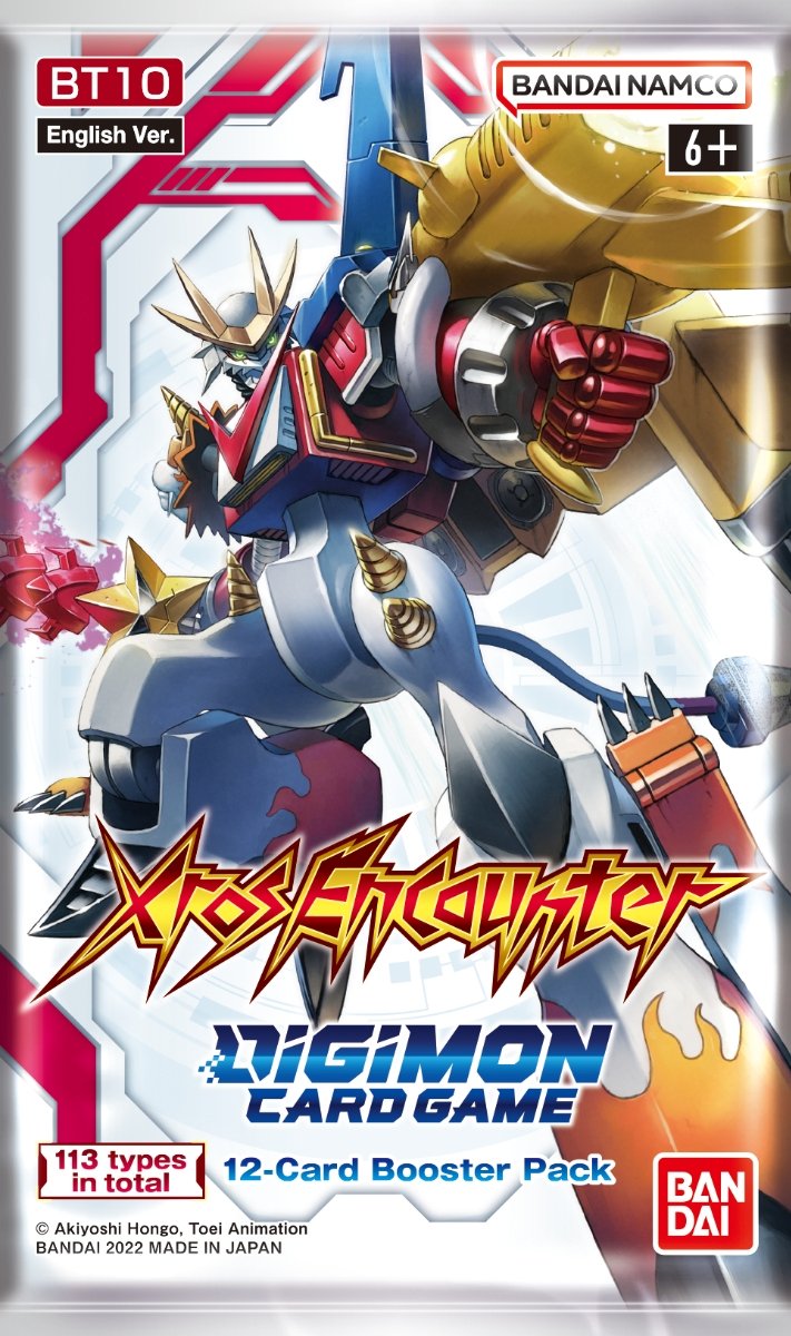 Digimon Card Game: Xros Encounter (BT10) Booster Pack