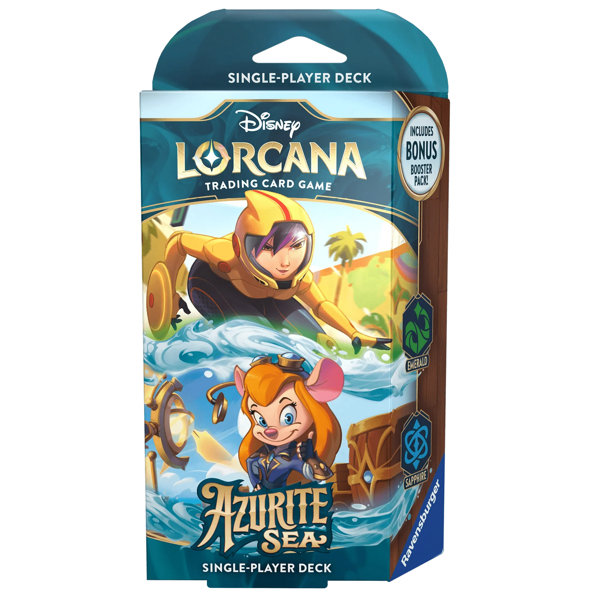 Disney Lorcana: Azurite Sea - GoGo & Gadget Starter Deck
