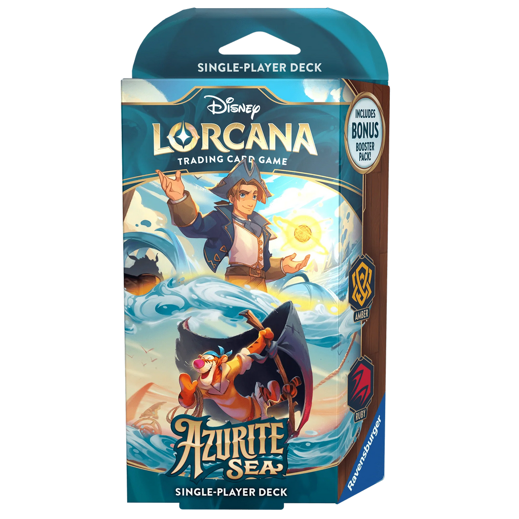 Disney Lorcana: Azurite Sea - Jim & Tigger Starter Deck