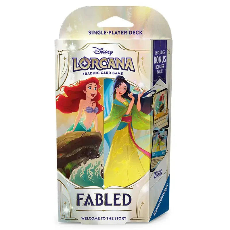 Disney Lorcana: Fabled Ariel & Mulan Starter Deck