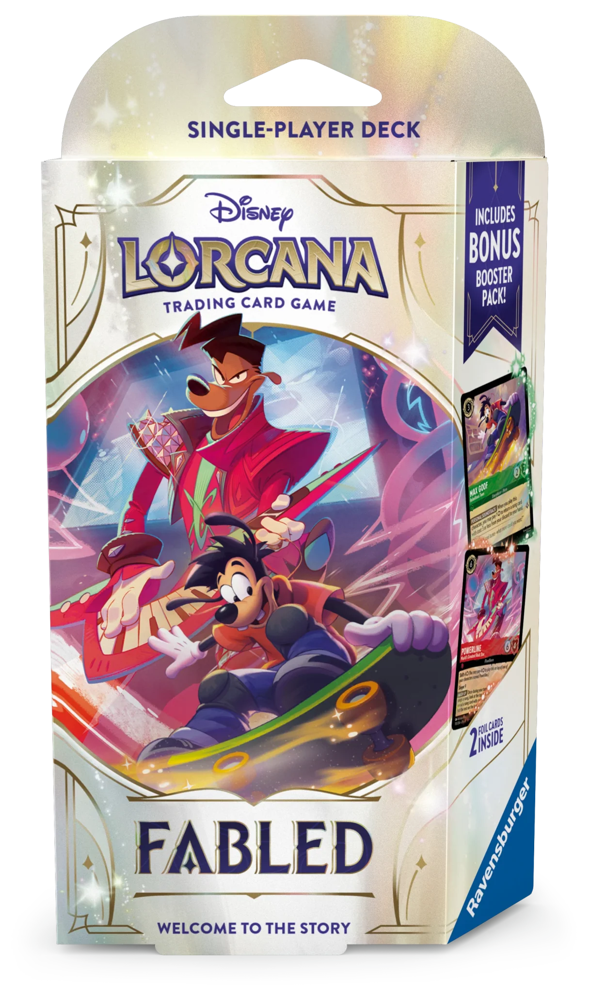 Disney Lorcana: Fabled Max Goof & Powerline Starter Deck