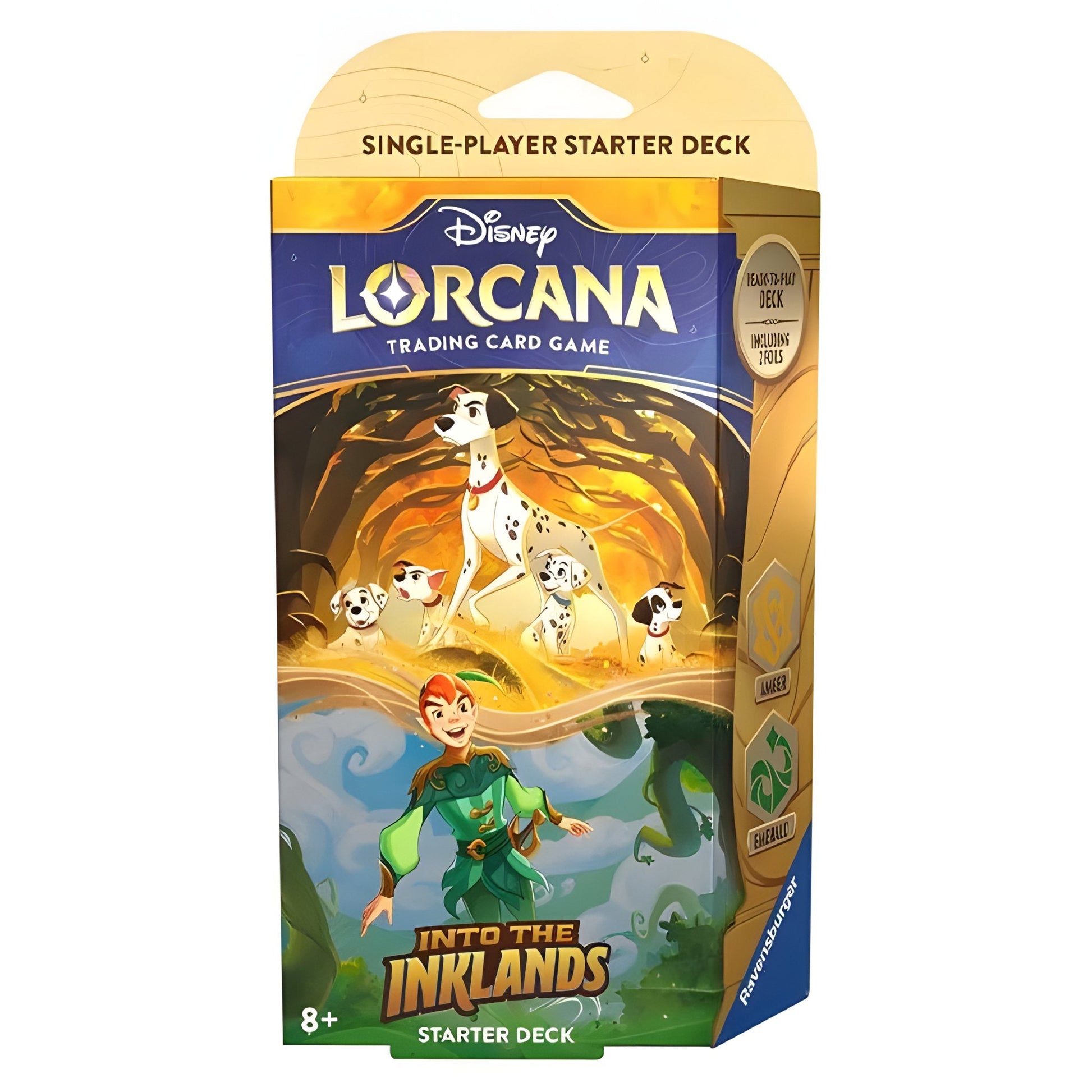 Disney Lorcana: Into The Inklands Starter Deck - Pongo and Peter Pan