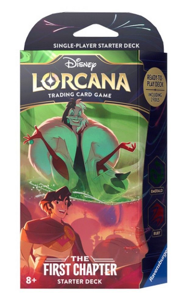 Disney Lorcana: The First Chapter Starter Deck - Cruella De Vil and Aladdin