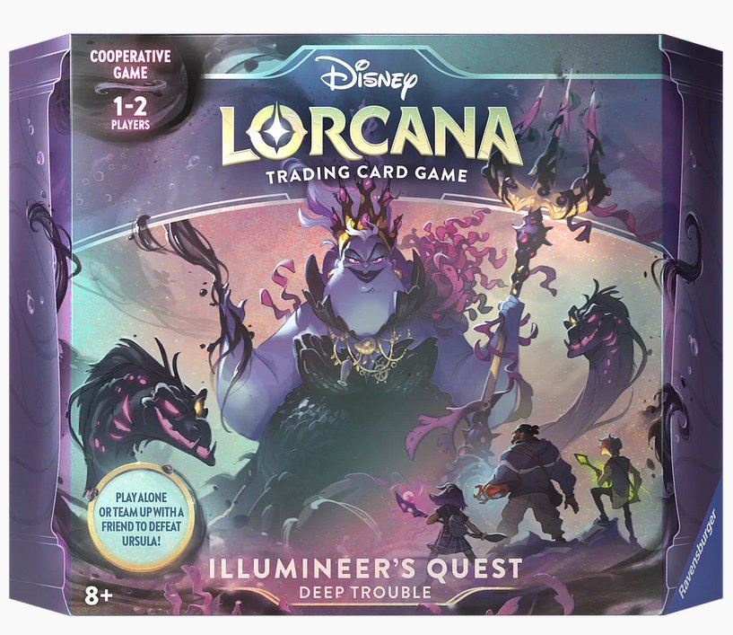 Disney Lorcana: Ursula's Return Illumineer's Quest Deep Trouble Gift Set