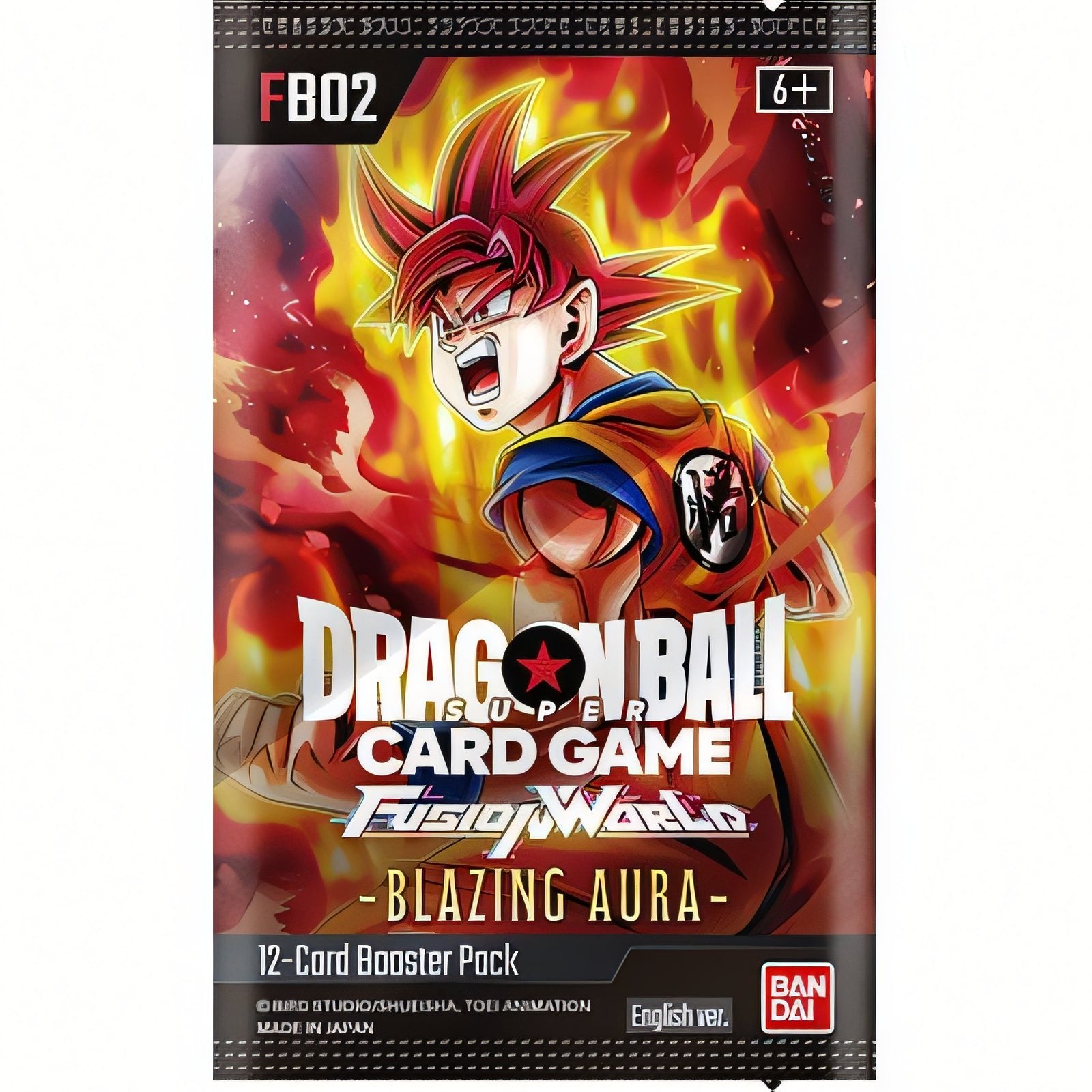 Dragon Ball Super Card Game - Fusion World: Blazing Aura (FB02) Sealed Case