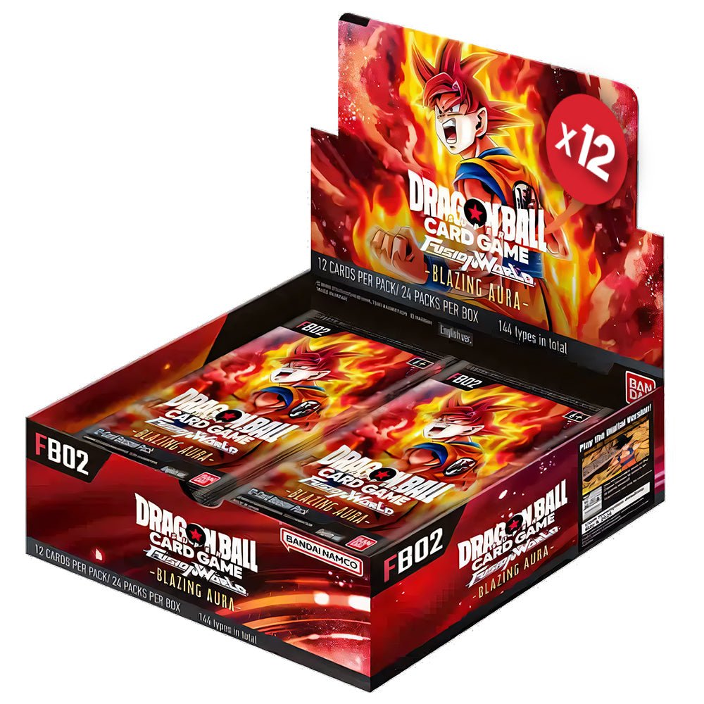 Dragon Ball Super Card Game - Fusion World: Blazing Aura (FB02) Sealed Case