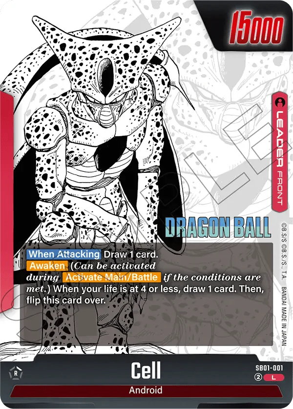 Dragon Ball Super CG: Fusion World - Manga Booster Box 01 (SB-01)