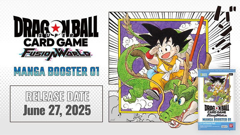 Dragon Ball Super CG: Fusion World - Manga Booster Box 01 (SB-01)