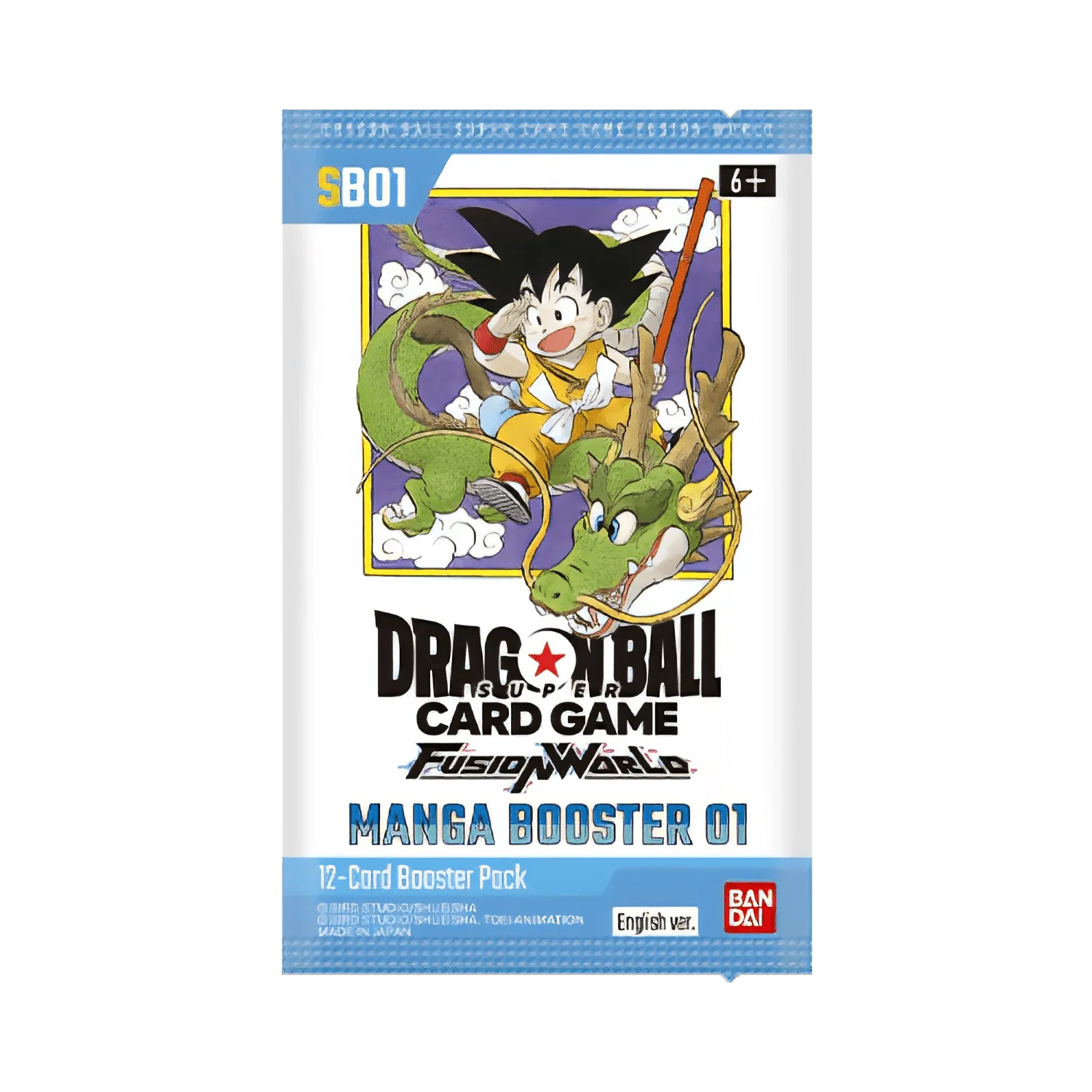Dragon Ball Super CG: Fusion World - Manga Booster Box 01 (SB-01)