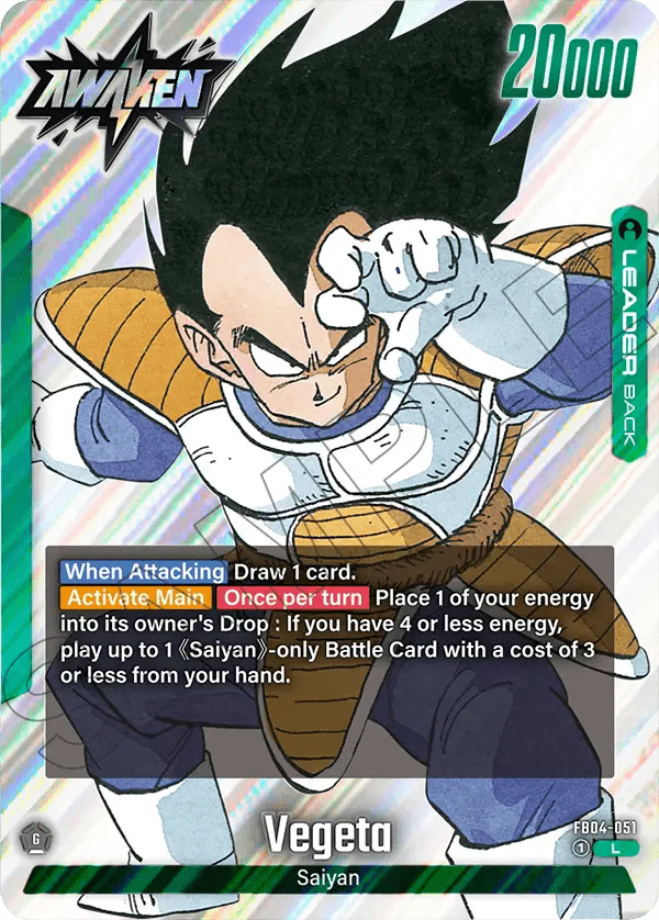 Dragon Ball Super CG: Fusion World - Manga Booster Box 01 (SB-01)