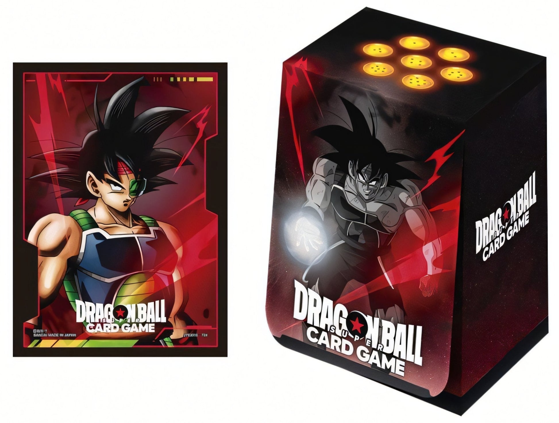 Dragon Ball Super CG: Fusion World Official Card Case and Card Sleeves Set 1 - Bardock