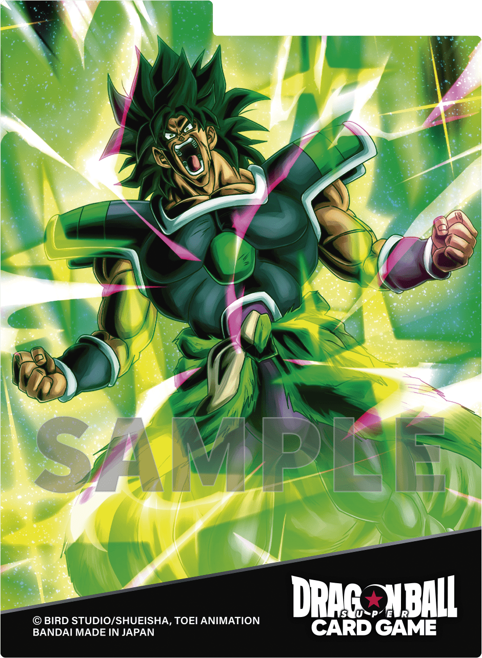 Dragon Ball Super CG: Fusion World Official Card Case and Card Sleeves Set 4 - Broly