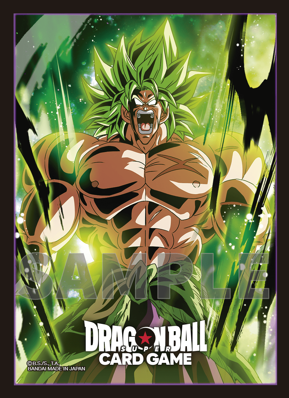 Dragon Ball Super CG: Fusion World Official Card Case and Card Sleeves Set 4 - Broly