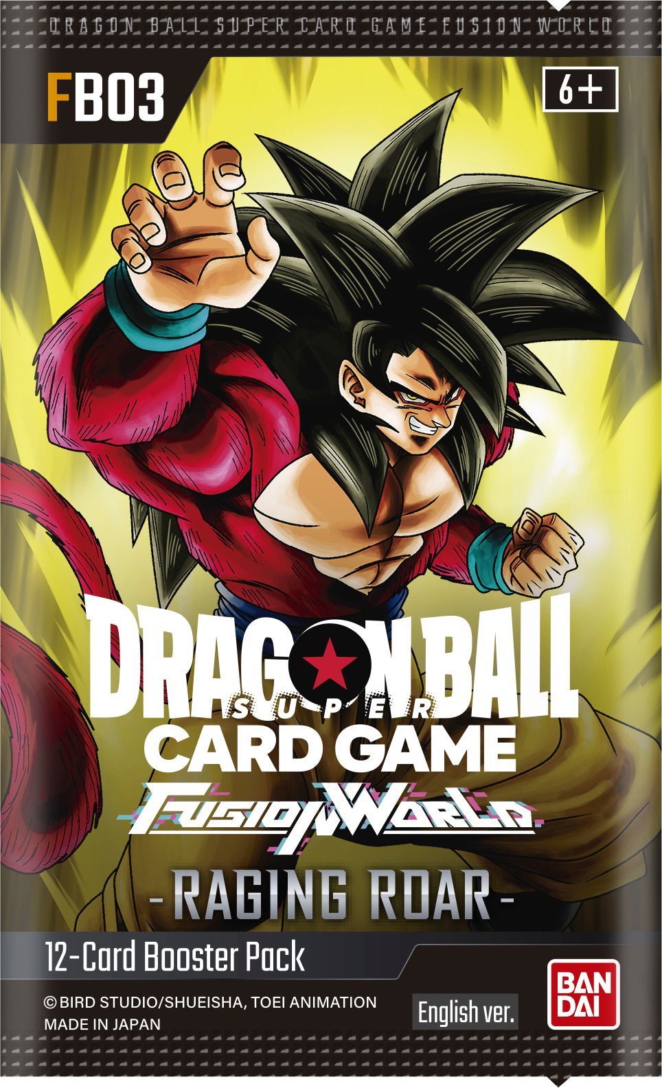 Dragon Ball Super CG: Fusion World - Raging Roar (FB03) Booster Box