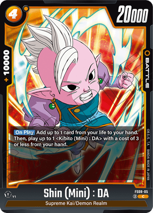 Dragon Ball Super CG: Fusion World - Starter Deck Vegeta (Mini) Super Saiyan 3 (FS08)