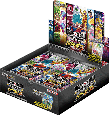 Dragon Ball Super CG Masters: Zenkai Series EX Set 10 History of Z (B27) Booster Box
