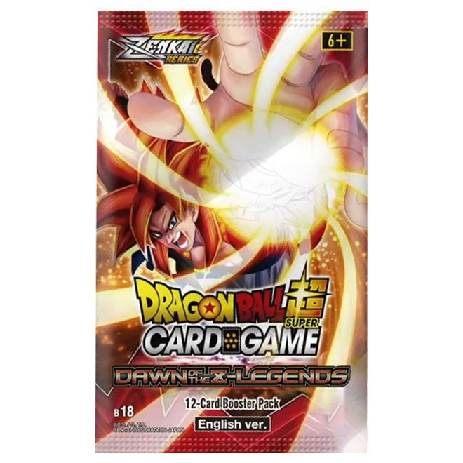 Dragon Ball Super CG: Zenkai Series Set 1 - Dawn Of The Z-Legends (B18) Booster Pack