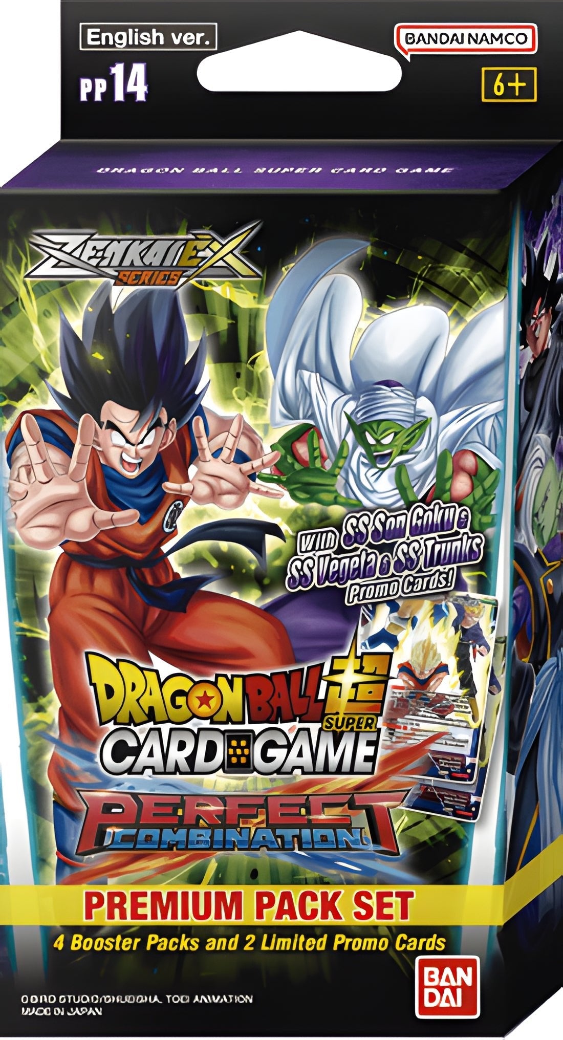 Dragon Ball Super CG: Zenkai Series Set 6 Perfect Combination (PP14) Premium Pack Set