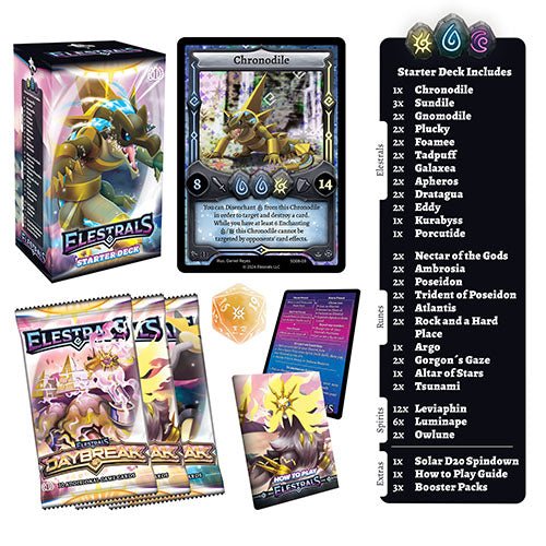 Elestrals TCG: Daybreak - Chronodile Starter Deck