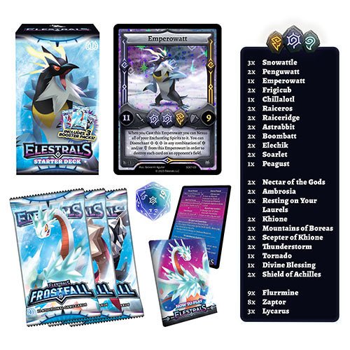 Elestrals TCG: Frostfall - Emperowatt Starter Deck