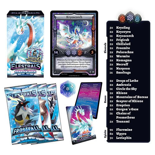 Elestrals TCG: Frostfall - Kryoscorch Starter Deck