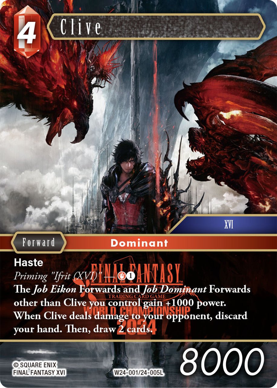 Final Fantasy TCG: World Champion Decks 2024