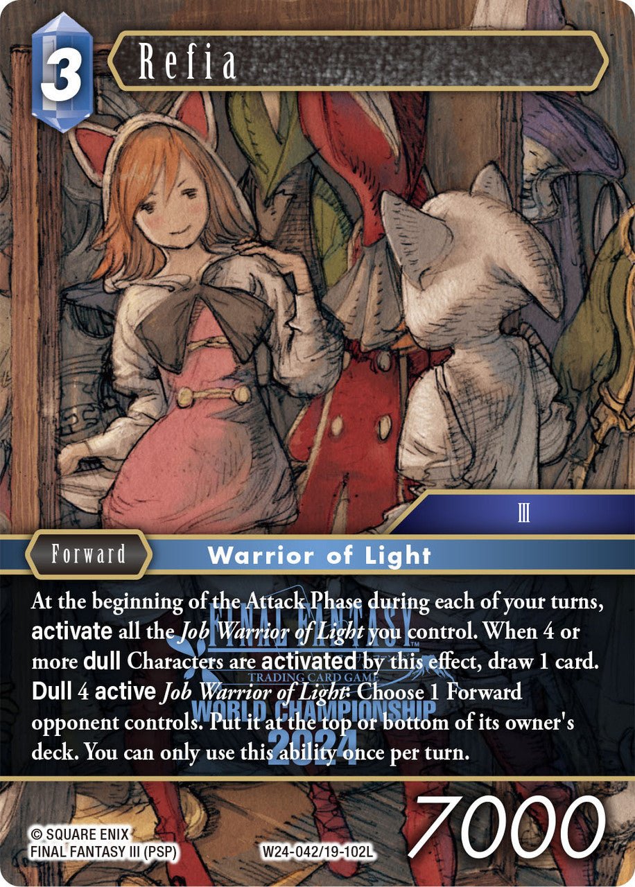 Final Fantasy TCG: World Champion Decks 2024