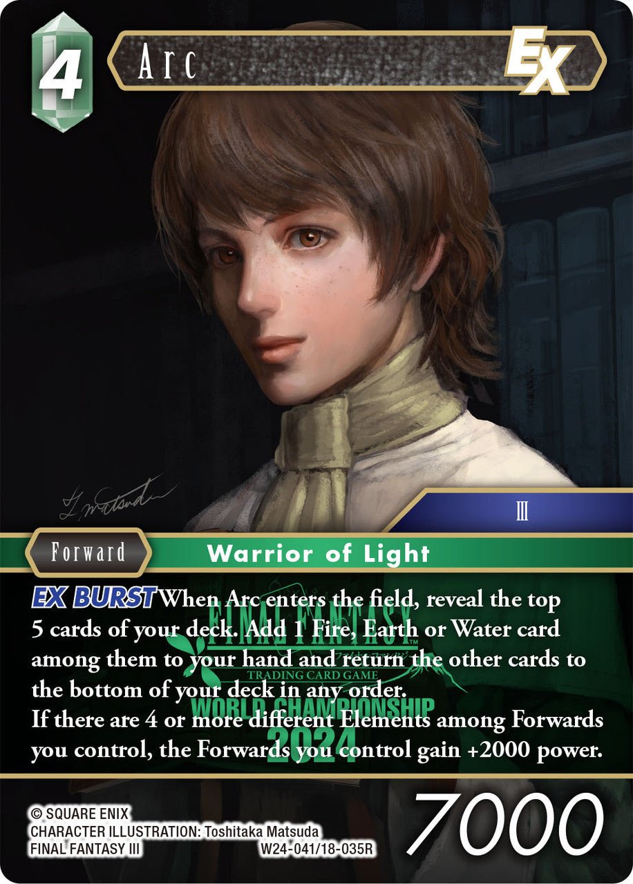 Final Fantasy TCG: World Champion Decks 2024