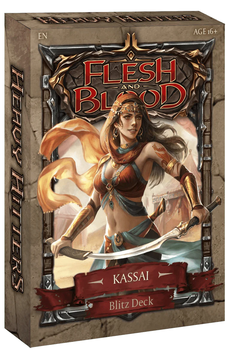 Flesh And Blood TCG: Heavy Hitters Blitz Deck - Kassai