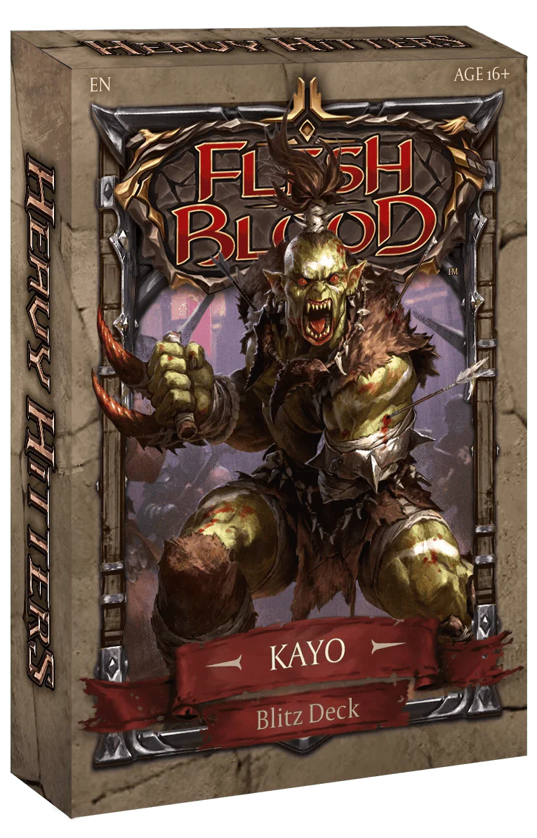 Flesh And Blood TCG: Heavy Hitters Blitz Deck - Kayo