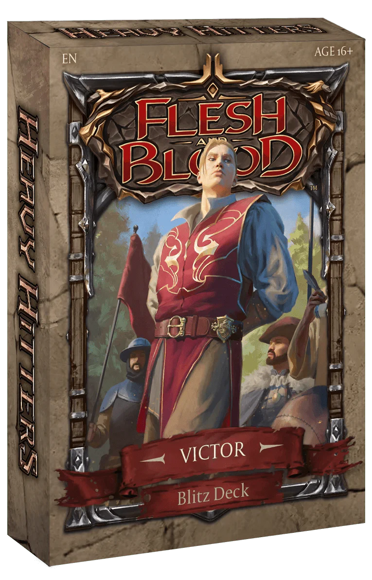 Flesh And Blood TCG: Heavy Hitters Blitz Deck - Victor